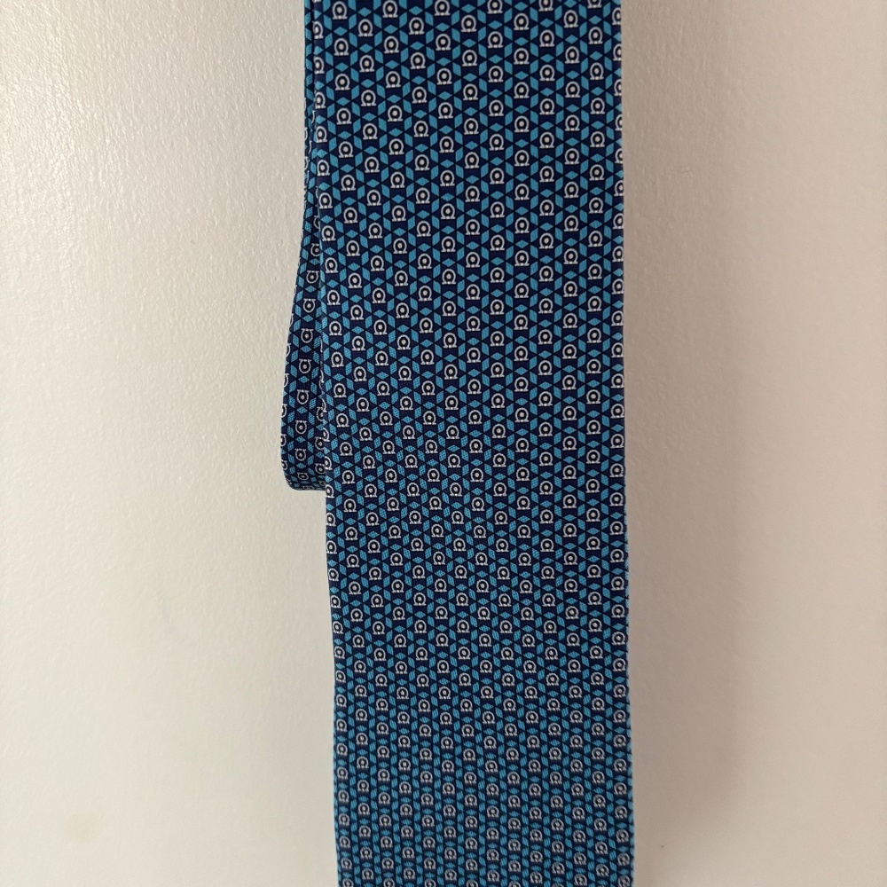 Salvatore Ferragamo Tie -Blue